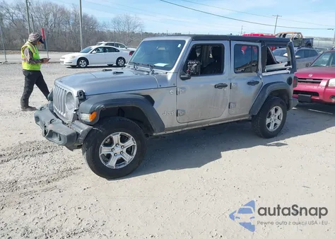 2020 Jeep Wrangler Unlimited Sport S 4X4 from USA, damaged, VIN 1C4HJXDN6LW272357